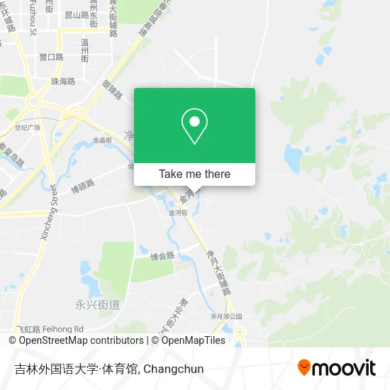 吉林外国语大学·体育馆 map