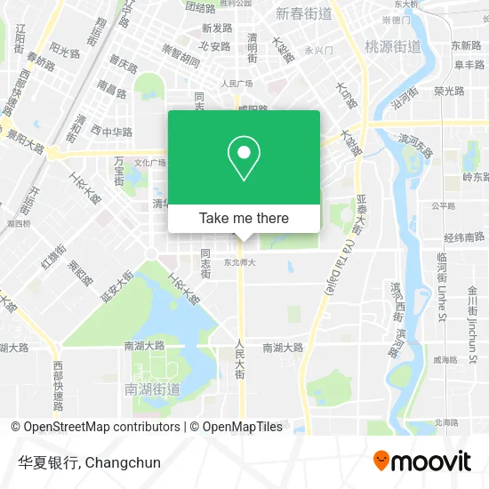 华夏银行 map