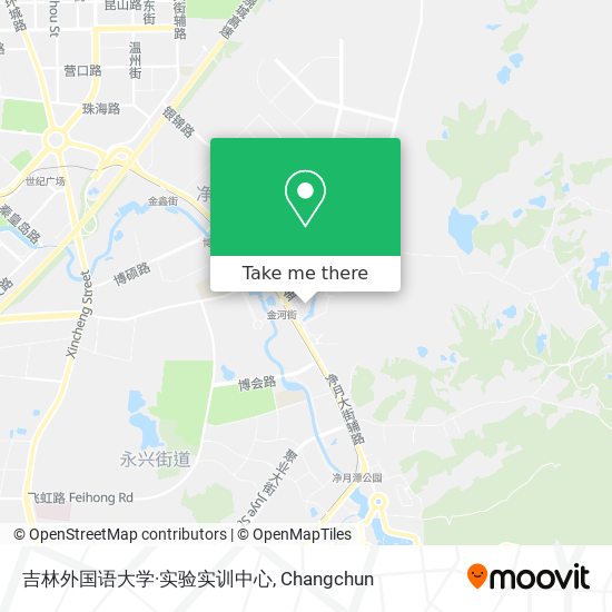 吉林外国语大学·实验实训中心 map