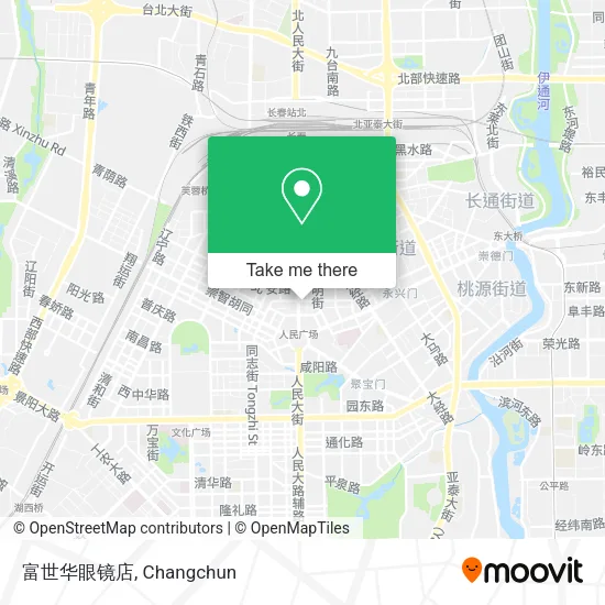 富世华眼镜店 map