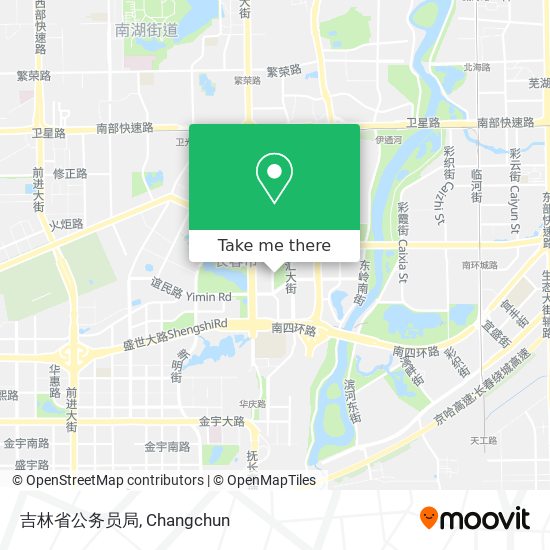 吉林省公务员局 map