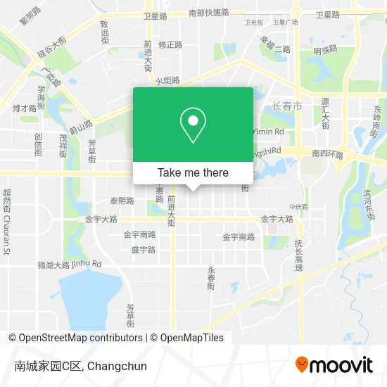 南城家园C区 map