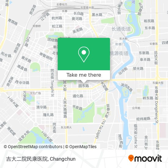 吉大二院民康医院 map