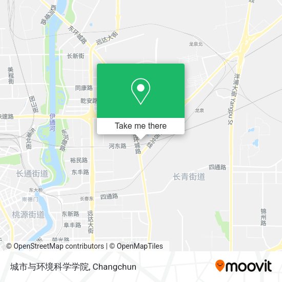 城市与环境科学学院 map