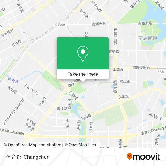 体育馆 map