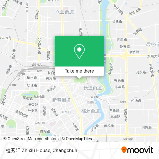 植秀轩 Zhixiu House map