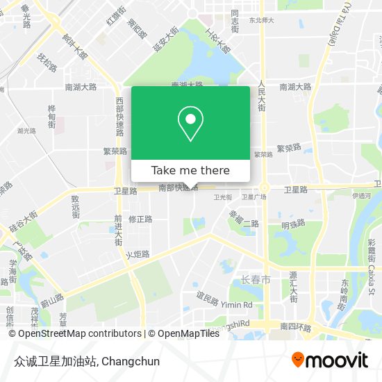 众诚卫星加油站 map