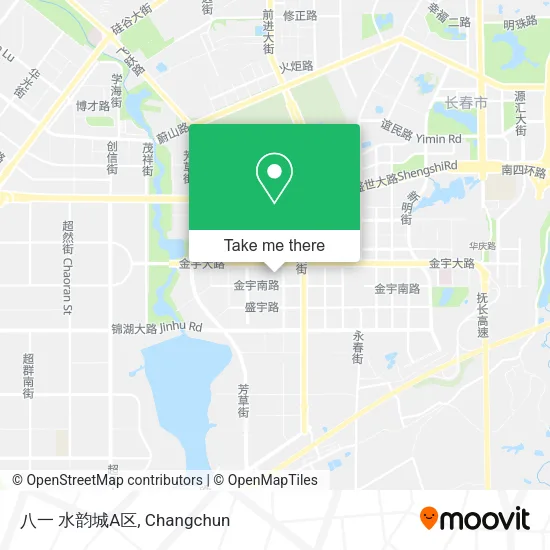 八一 水韵城A区 map