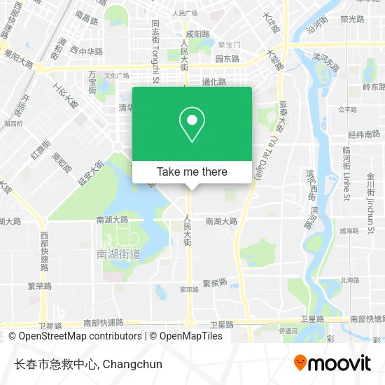 长春市急救中心 map