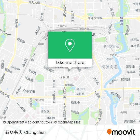 新华书店 map