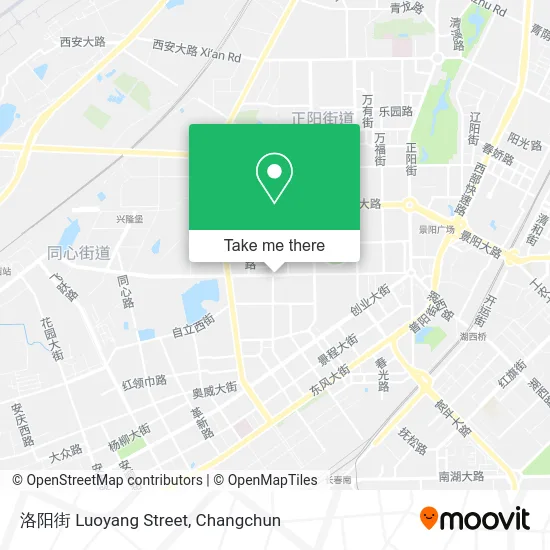洛阳街 Luoyang Street map