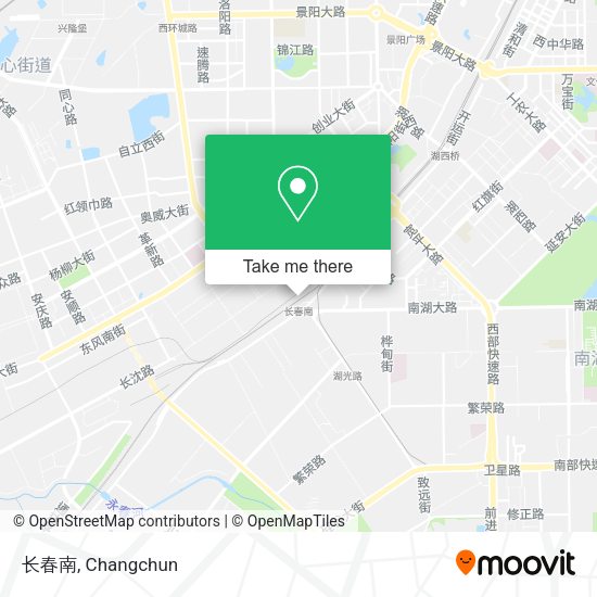 长春南 map