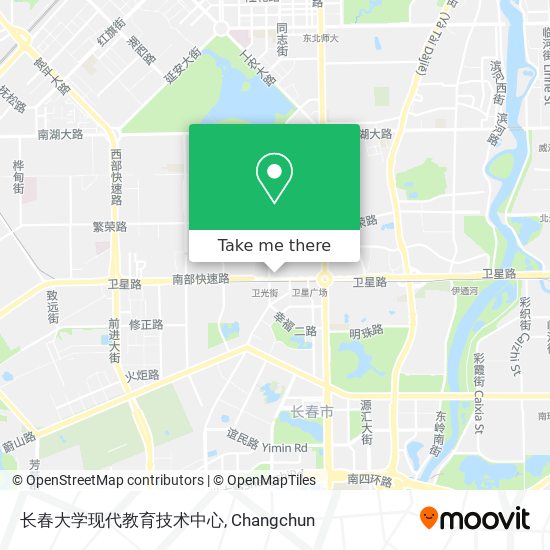 长春大学现代教育技术中心 map