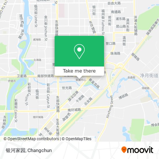 银河家园 map