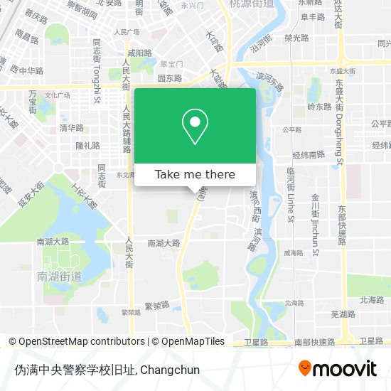 伪满中央警察学校旧址 map