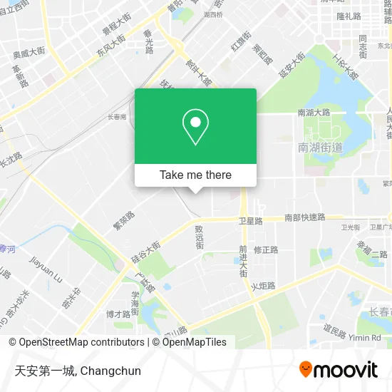 天安第一城 map