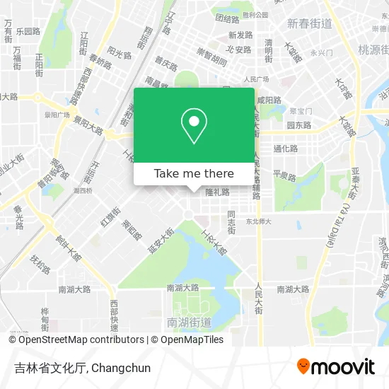 吉林省文化厅 map