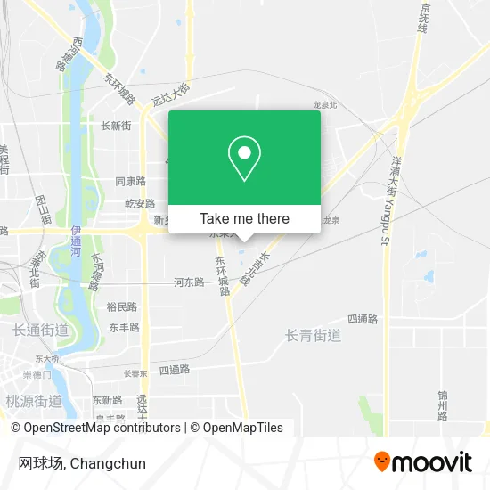 网球场 map