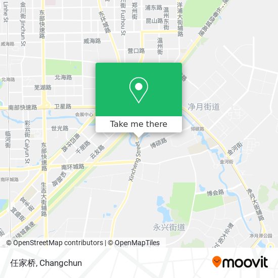 任家桥 map