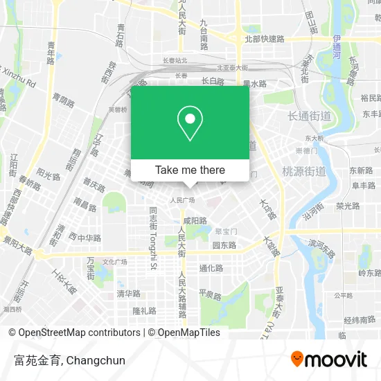 富苑金育 map