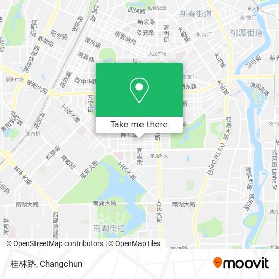 桂林路 map