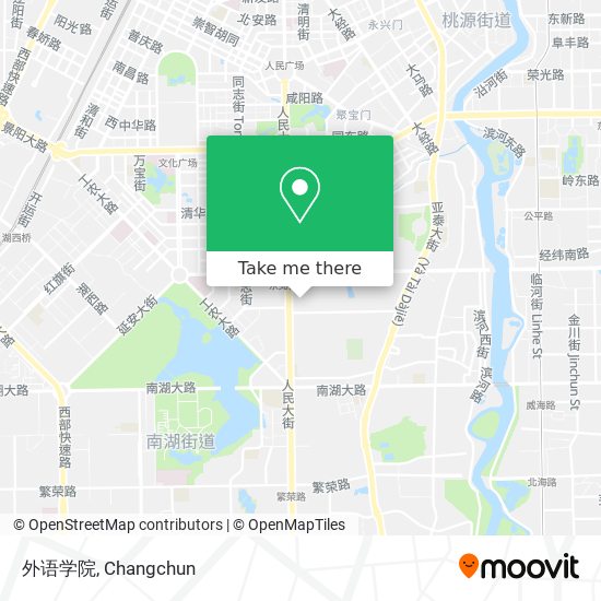 外语学院 map
