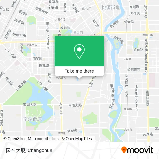 园长大厦 map