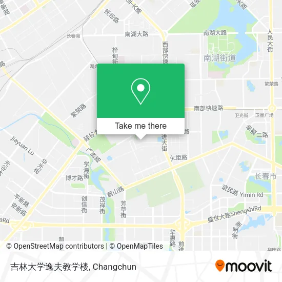 吉林大学逸夫教学楼 map