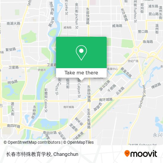 长春市特殊教育学校 map