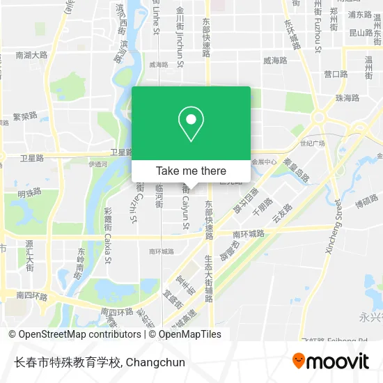 长春市特殊教育学校 map