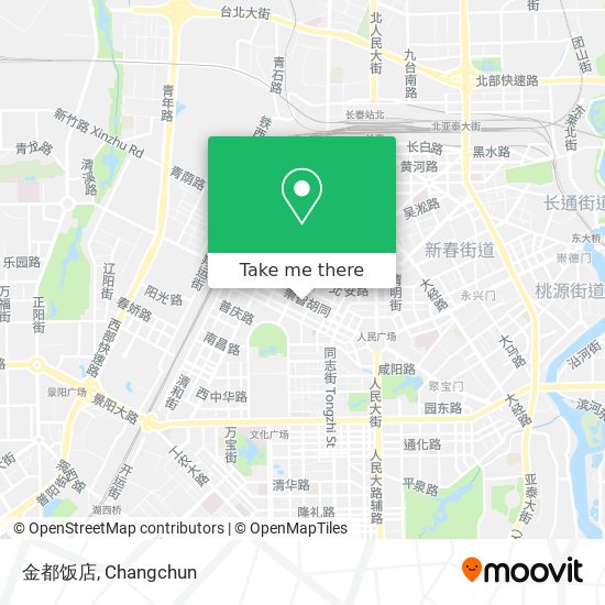 金都饭店 map