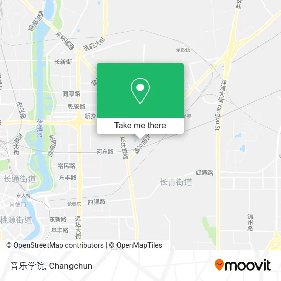 音乐学院 map
