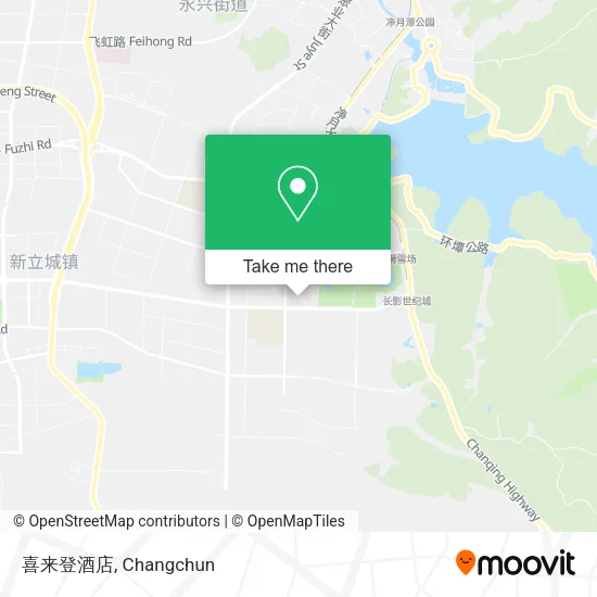 喜来登酒店 map