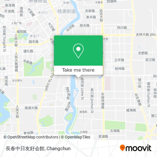 長春中日友好会館 map