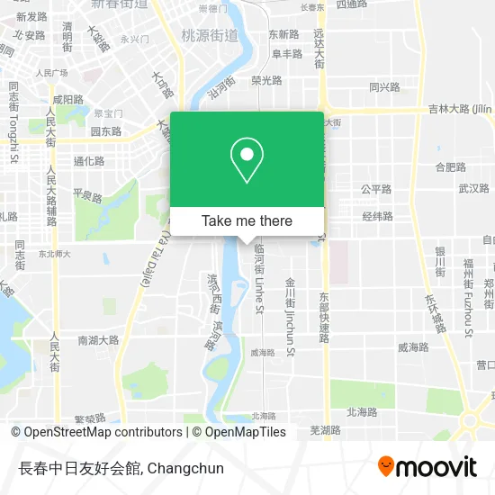 長春中日友好会館 map