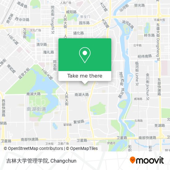 吉林大学管理学院 map