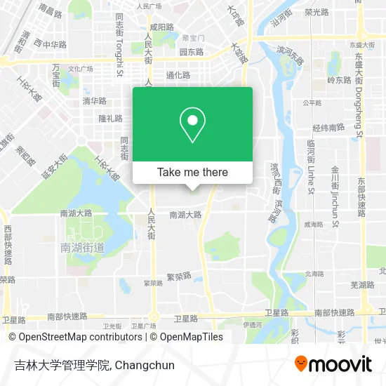 吉林大学管理学院 map