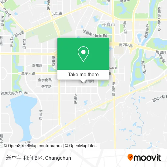 新星宇 和润 B区 map
