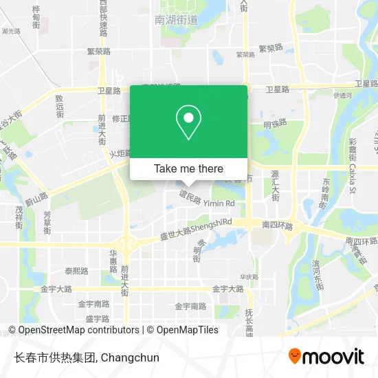 长春市供热集团 map