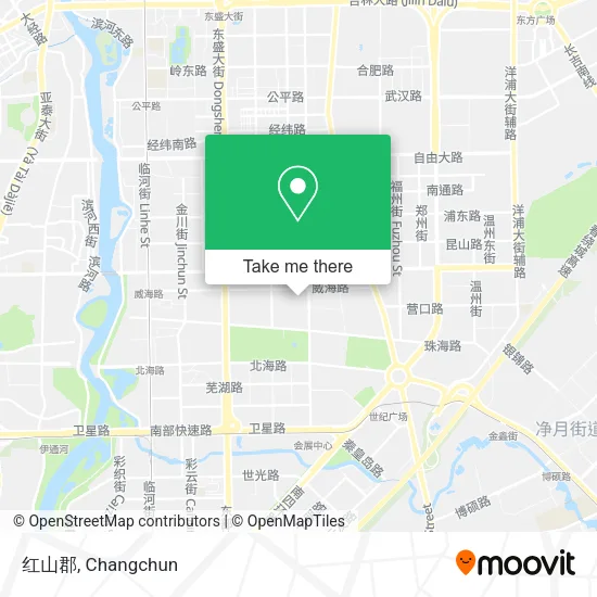 红山郡 map