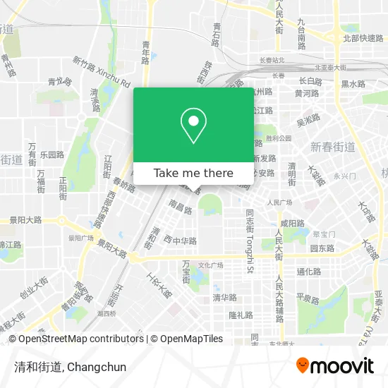 清和街道 map