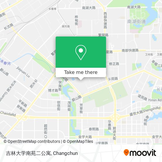 吉林大学南苑二公寓 map