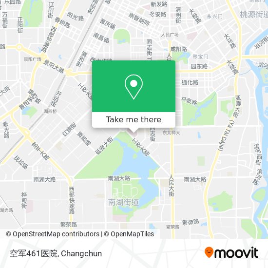 空军461医院 map