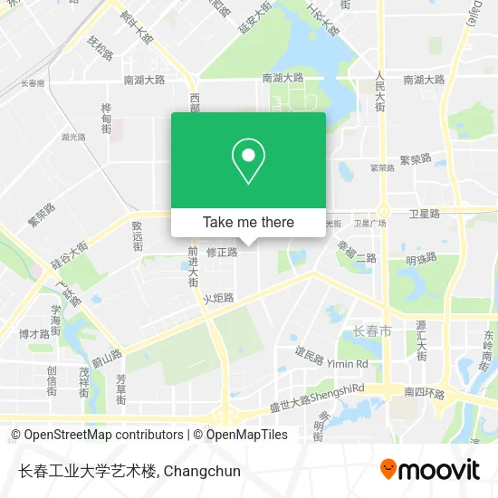 长春工业大学艺术楼 map