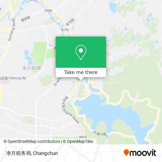 净月税务局 map