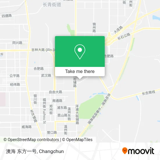 澳海 东方一号 map