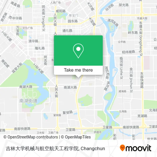 吉林大学机械与航空航天工程学院 map