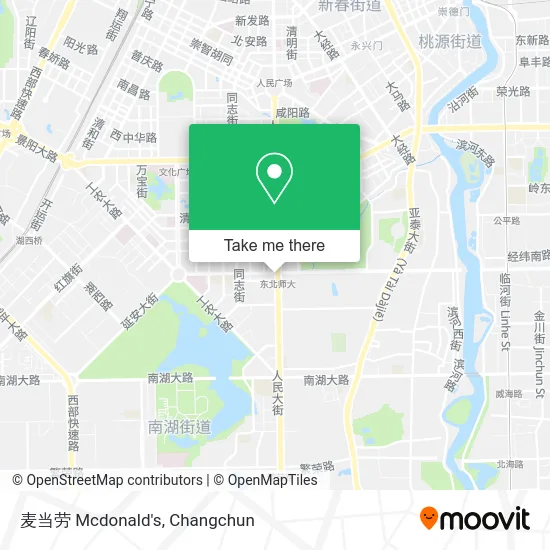 麦当劳 Mcdonald's map