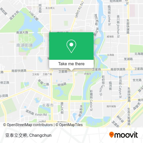 亚泰立交桥 map