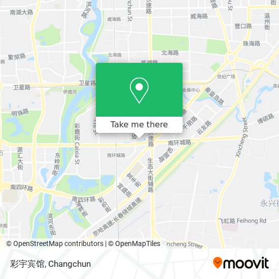 彩宇宾馆 map